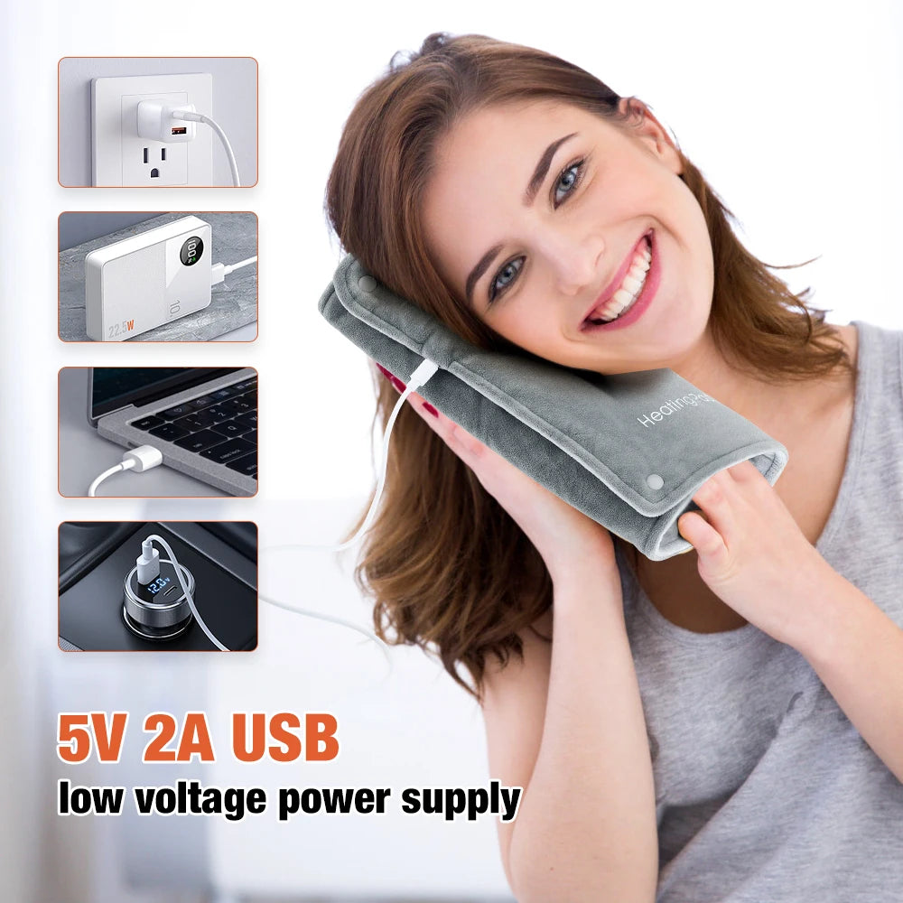 USB Heated Graphene Hand Warmer for Winter - 5