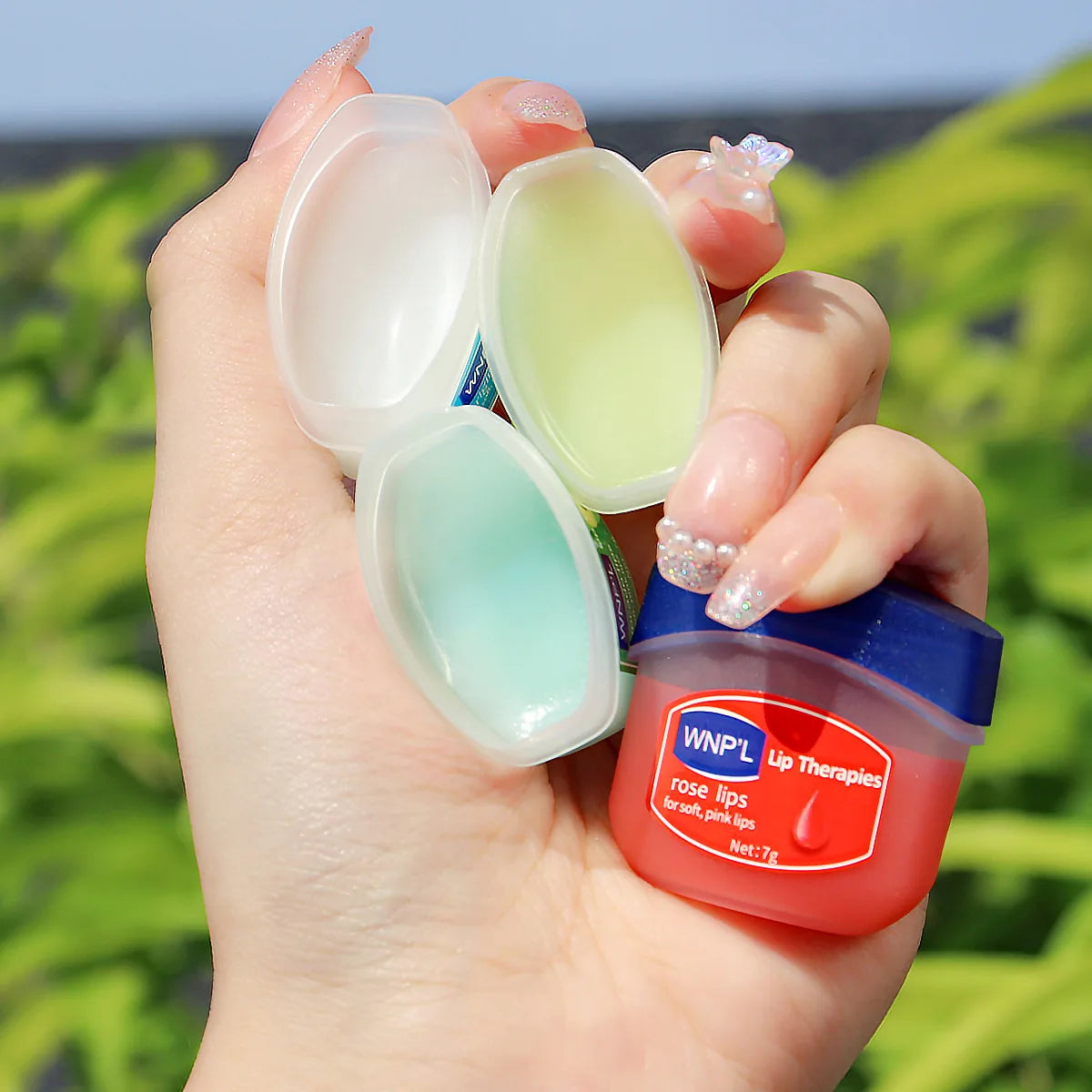 4-Pack Hydrating Fruit Lip Balm Set for Soft Smooth Lips
