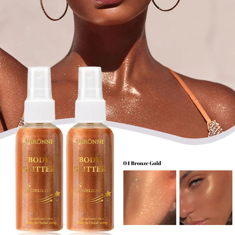 Diamond Liquid Body Highlighter Spray