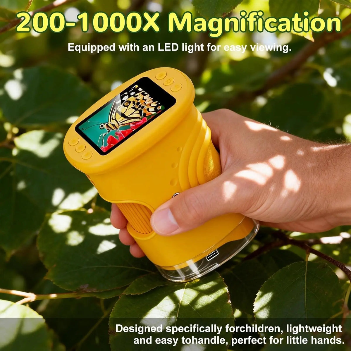 Portable Digital Microscope for Kids