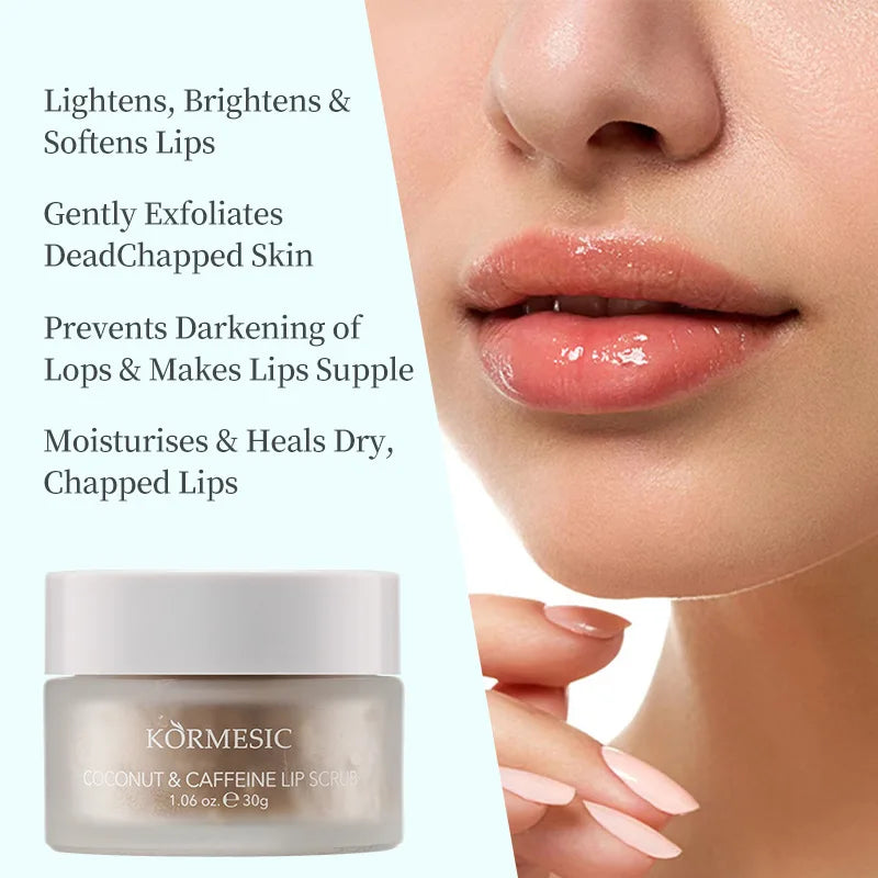 Exfoliating Lip Scrub for Smooth Hydrated Lips