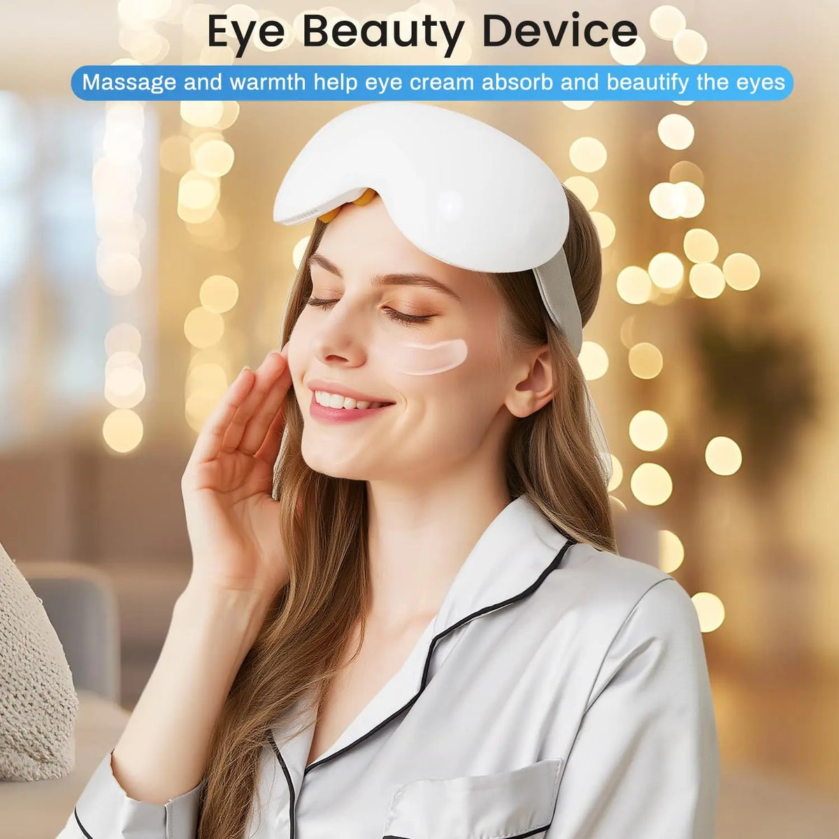 Smart Eye Massager with Cooling and Vibration