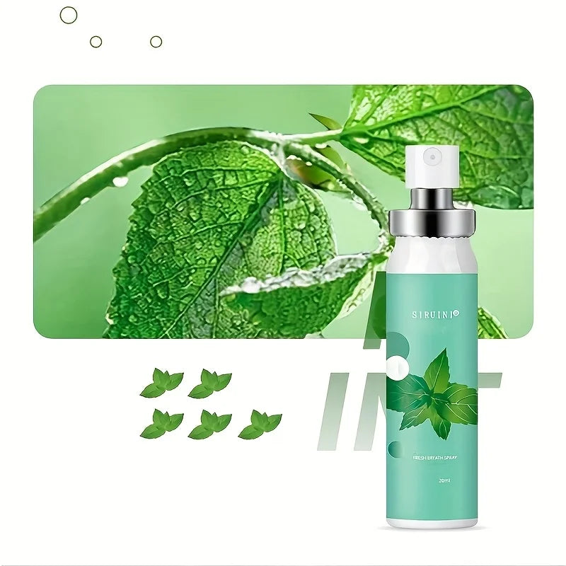 Portable Mint Breath Freshening Spray
