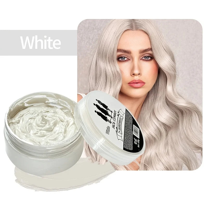 Temporary Washable Hair Color Styling Wax