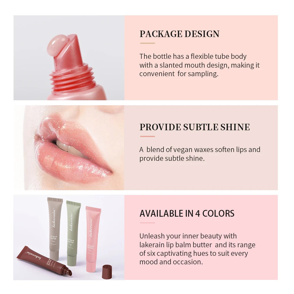 Hydrating Moisturizing Lip Balm Butter for Soft Smooth Lips - 4