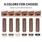 Volumizing Waterproof Eyebrow Mousse for Fluffy Brows