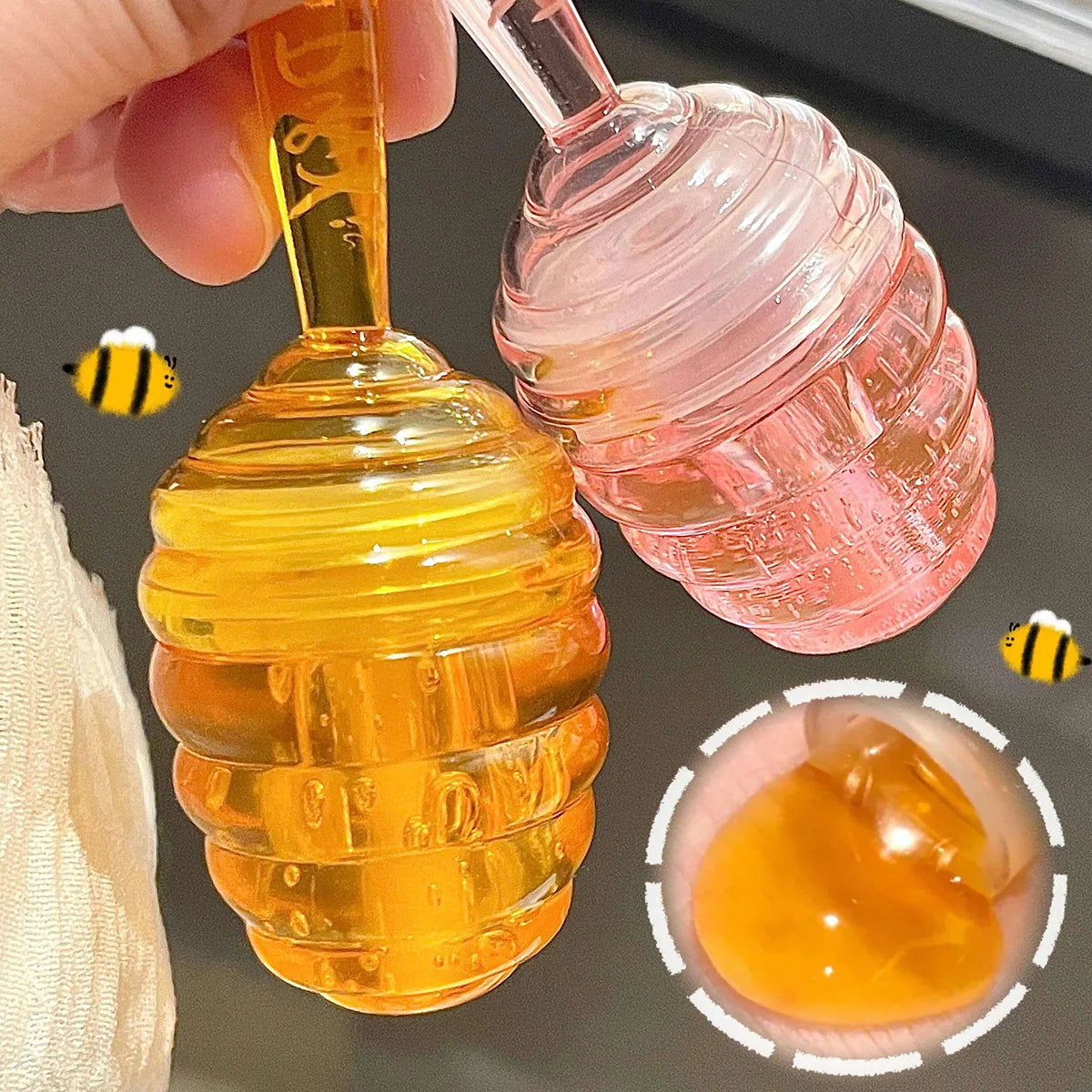 Hydrating Honey Pot Lip Oil for Soft Plump Lips