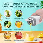 Portable 12-Blade Electric Juicer Cup