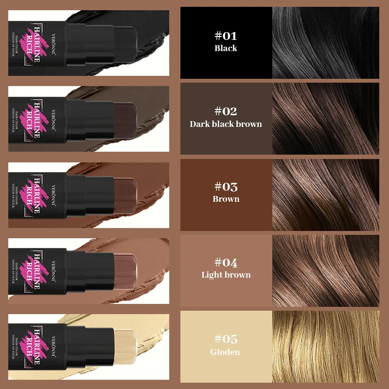 Waterproof Hairline Filling Powder Stick for Thinning Hair