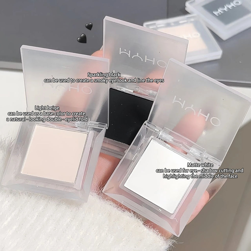 Matte Single Color Eyeshadow for Face Contouring and Highlighting