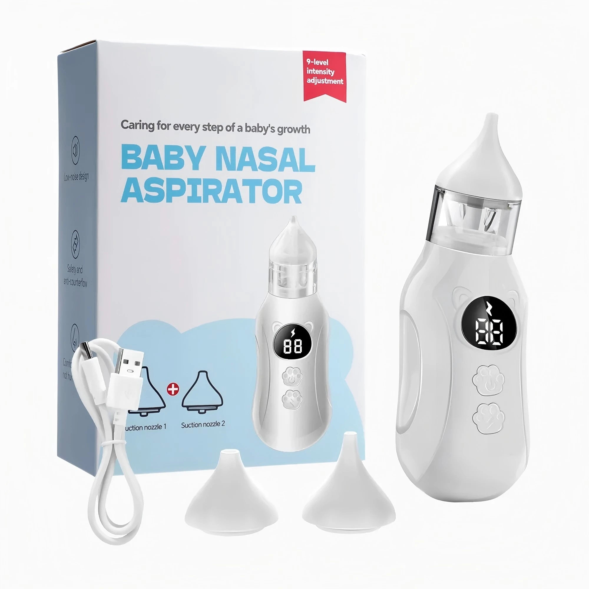 Electric Nasal Aspirator for Babies and Toddlers - 1