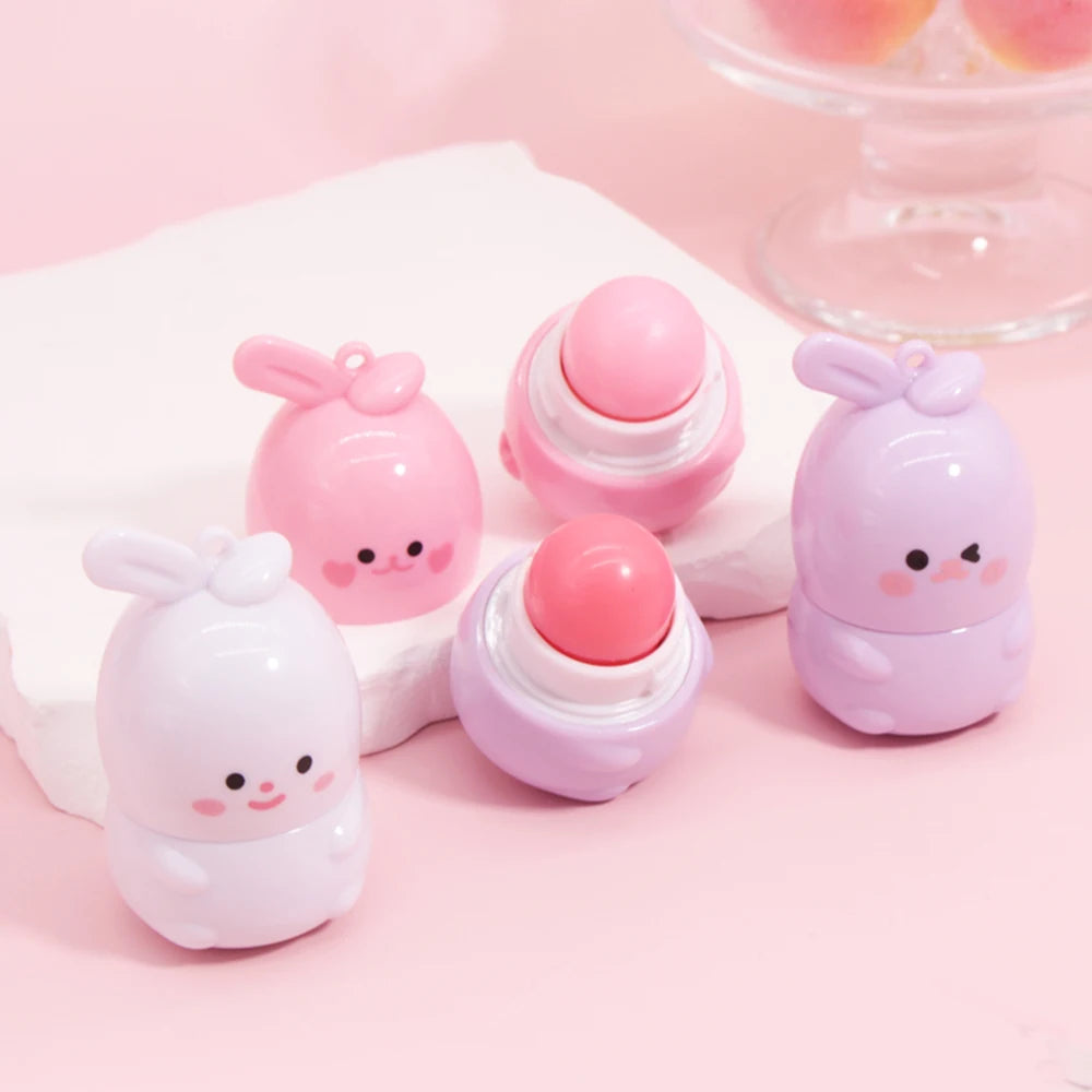 Cute Rabbit Moisturizing Lip Balm for Soft Lips