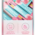 Portable Peach Flavored Mouthwash Sachets for Fresh Breath