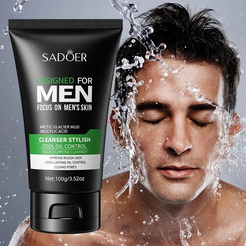 Oil Control Facial Cleanser for Men