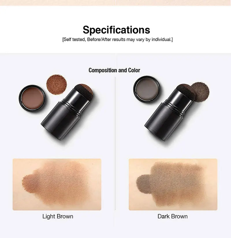 Waterproof Hairline Enhancer Shadow Powder Stick