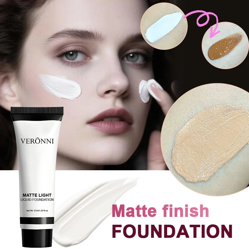 Pure White Liquid Foundation for Stage Makeup and Special Effects