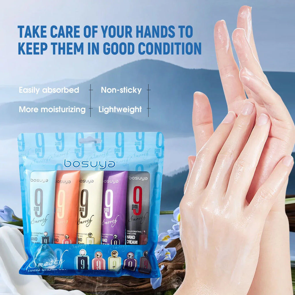Hydrating Fragrance Hand Cream Set for Soft Skin