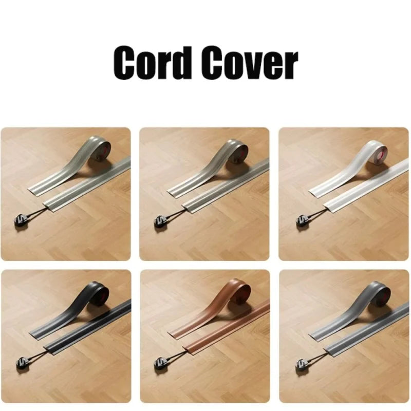 Flexible PVC Floor Cable Cover and Cord Protector