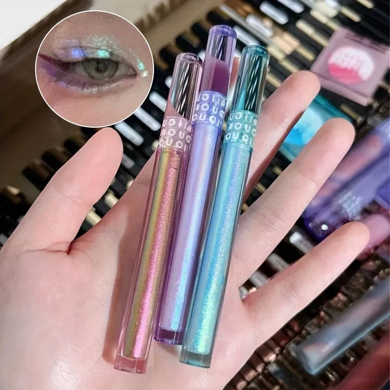 3-Piece Chameleon Glitter Eyeshadow Set - 16