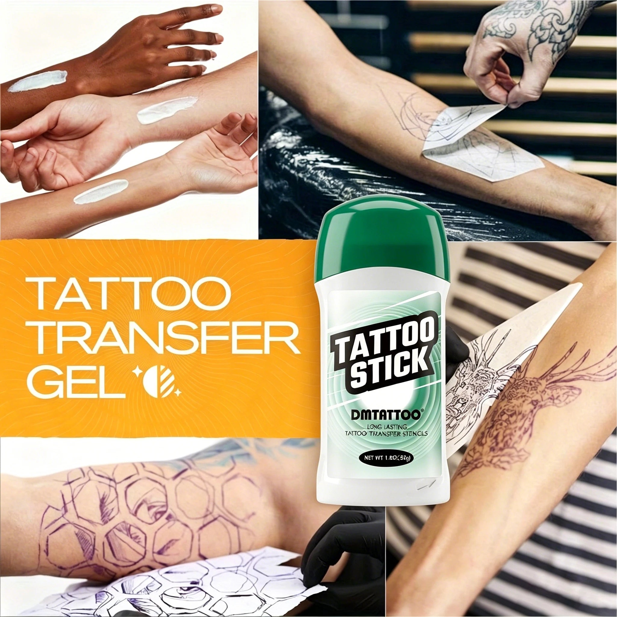 Professional Tattoo Stencil Transfer Cream - 8