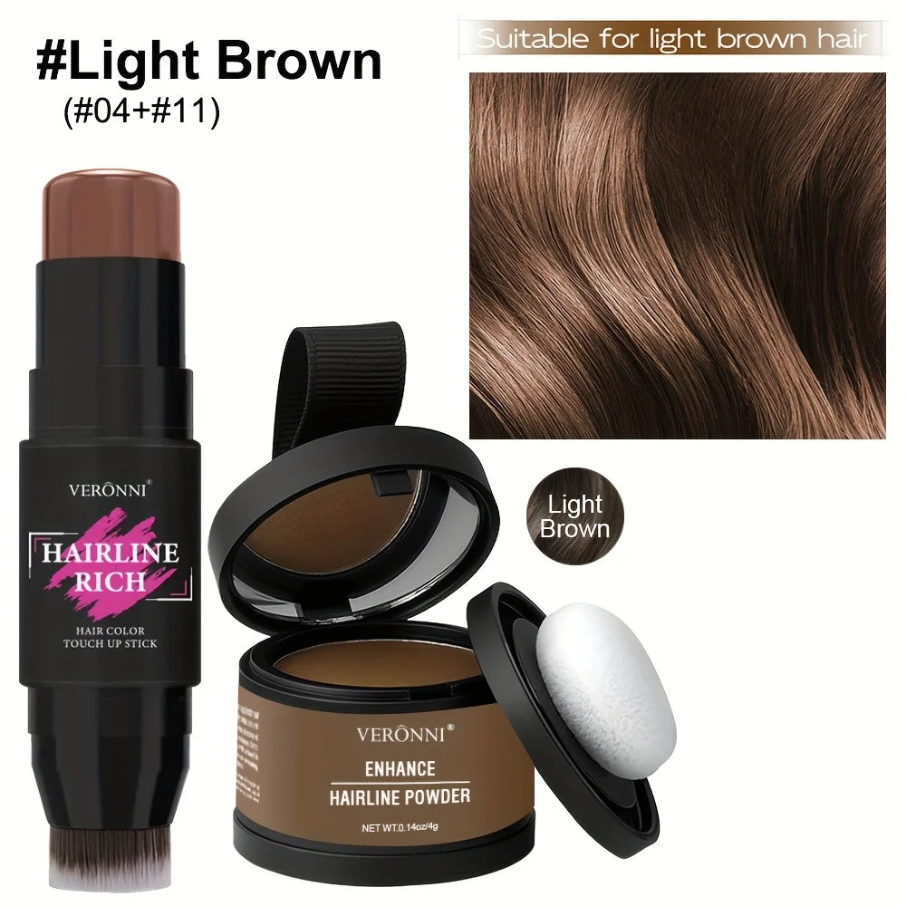 Hairline Shadow Powder and Root Touch-Up Pen Set