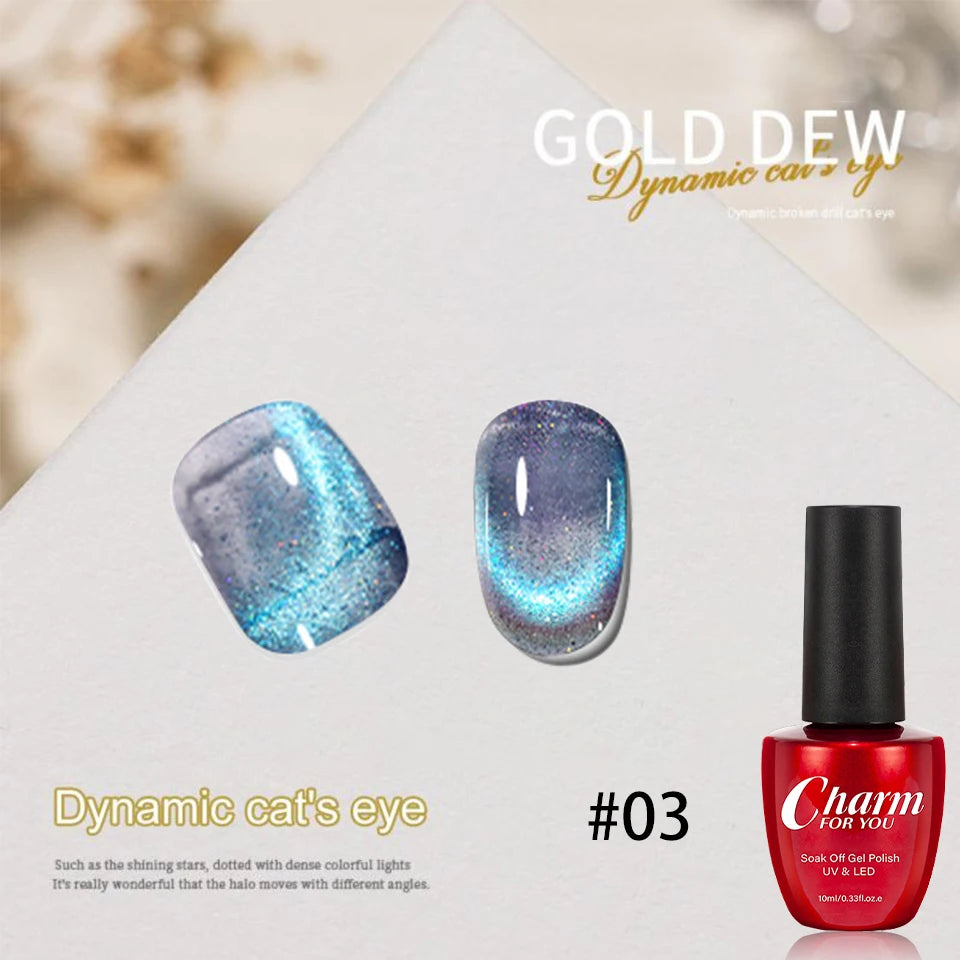 9D Galaxy Effect Magnetic Cat Eye Gel Nail Polish
