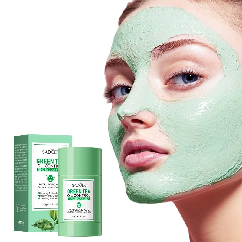 Deep Cleansing Mugwort Oil Control Face Mask Stick