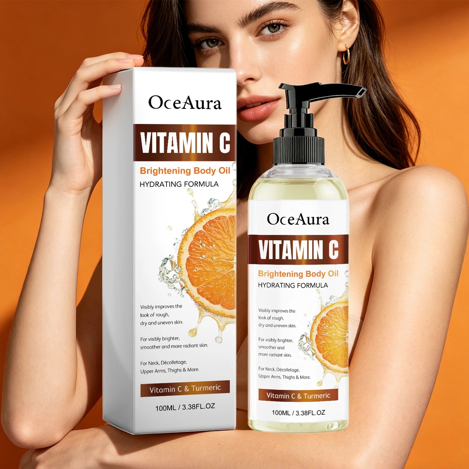 Turmeric Vitamin C Brightening and Hydrating Body Oil - 5