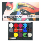 15-Color Professional Face and Body Painting Kit