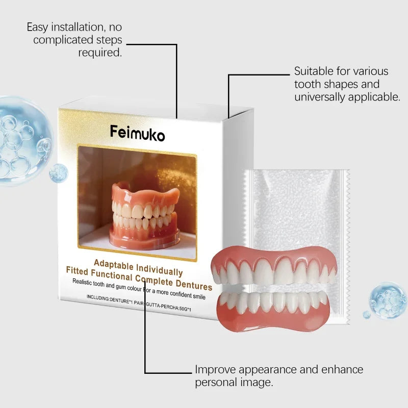 Instant Smile Cosmetic Denture Veneers Set