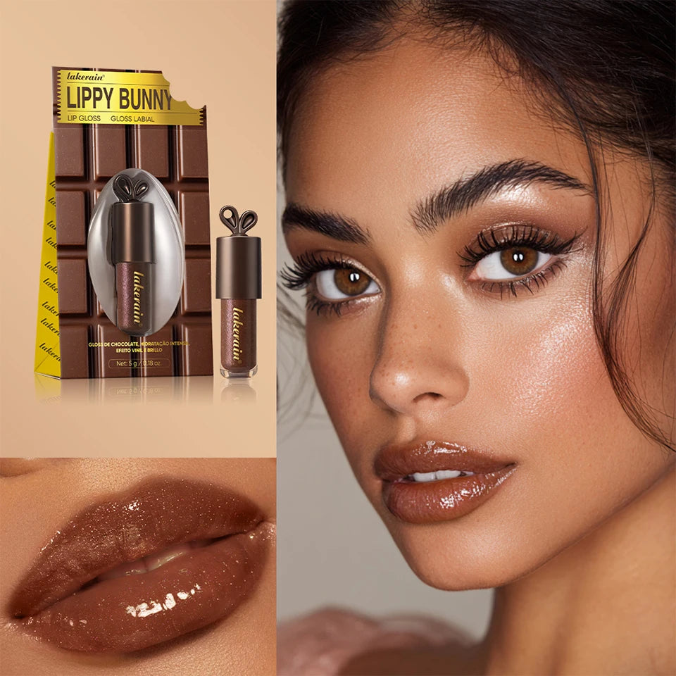 Moisturizing Chocolate Shimmer Lip Gloss - 8