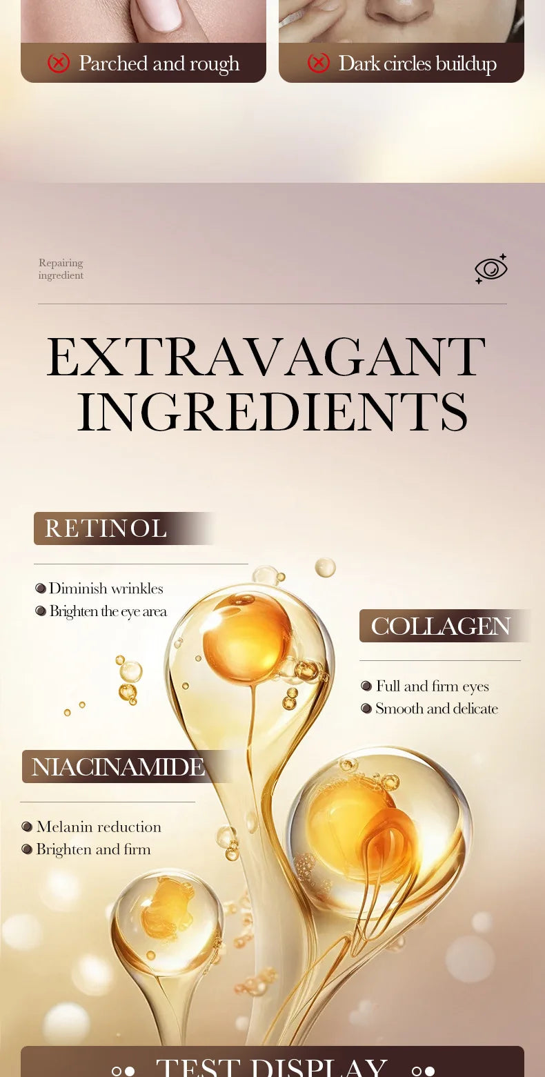 Anti-Wrinkle Retinol Eye Serum Capsules