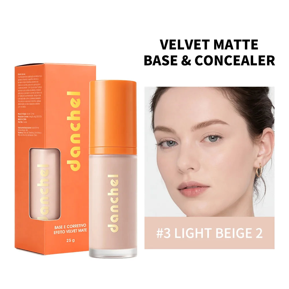Velvet Matte Liquid Foundation and Concealer