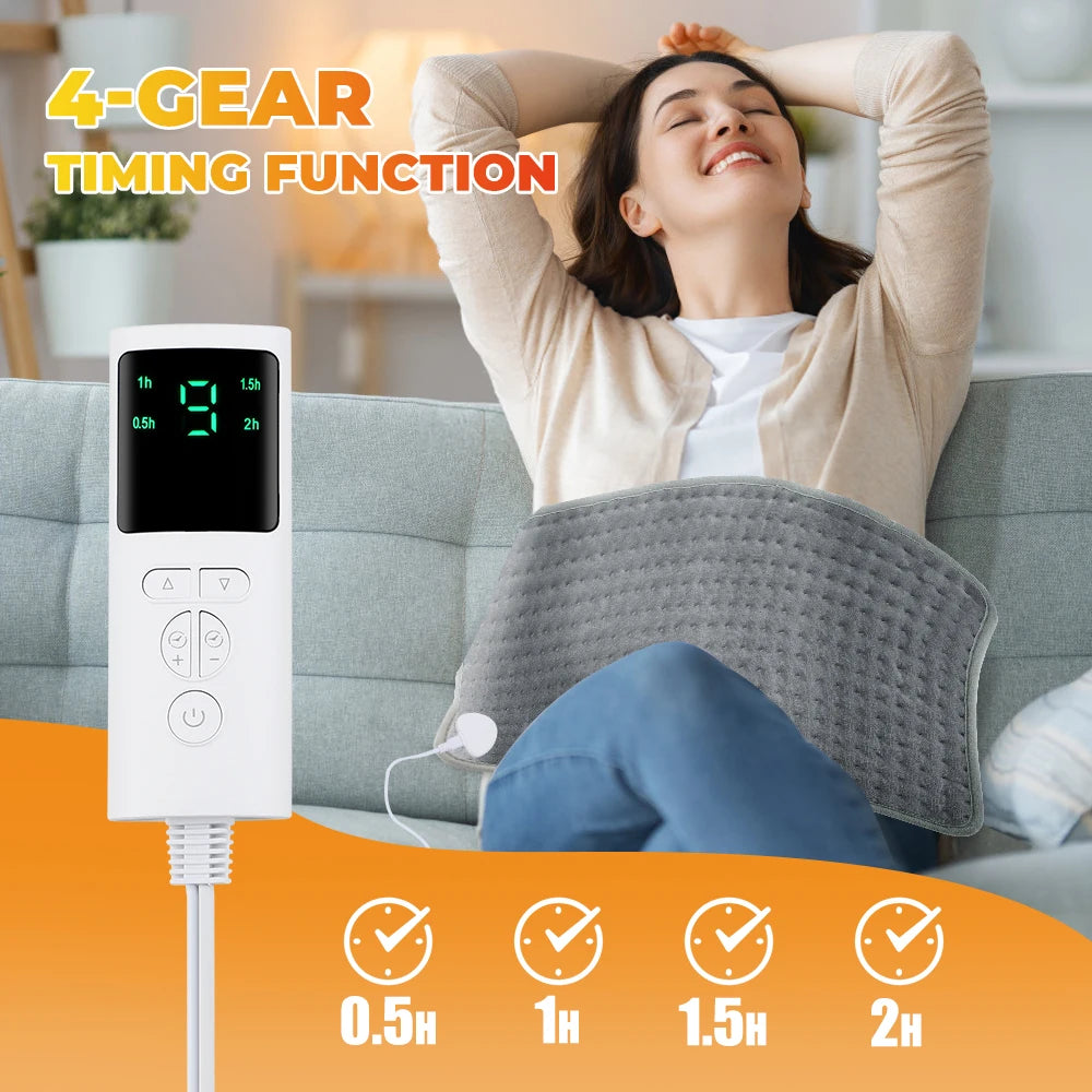 Electric Heating Pad for Pain Relief and Muscle Relaxation