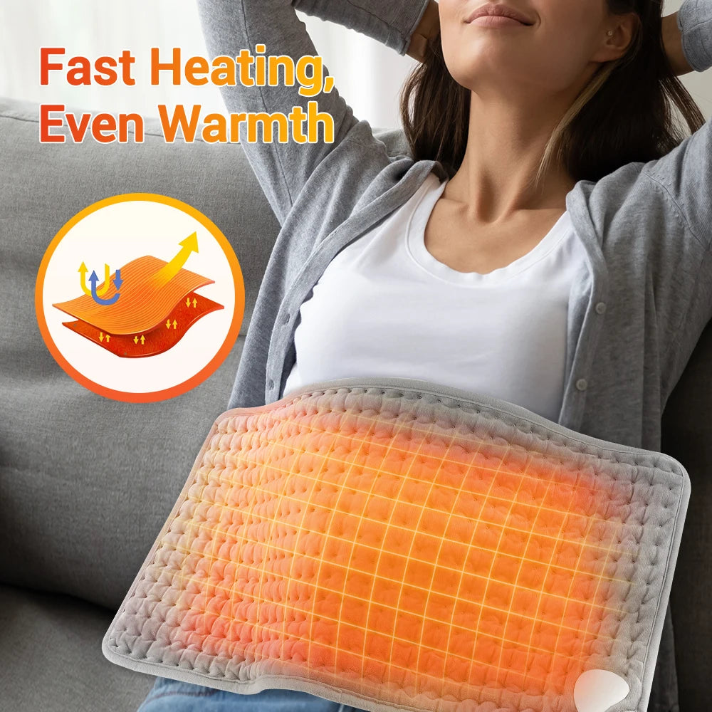 Electric Heated Pain Relief Waist and Body Wrap - 7