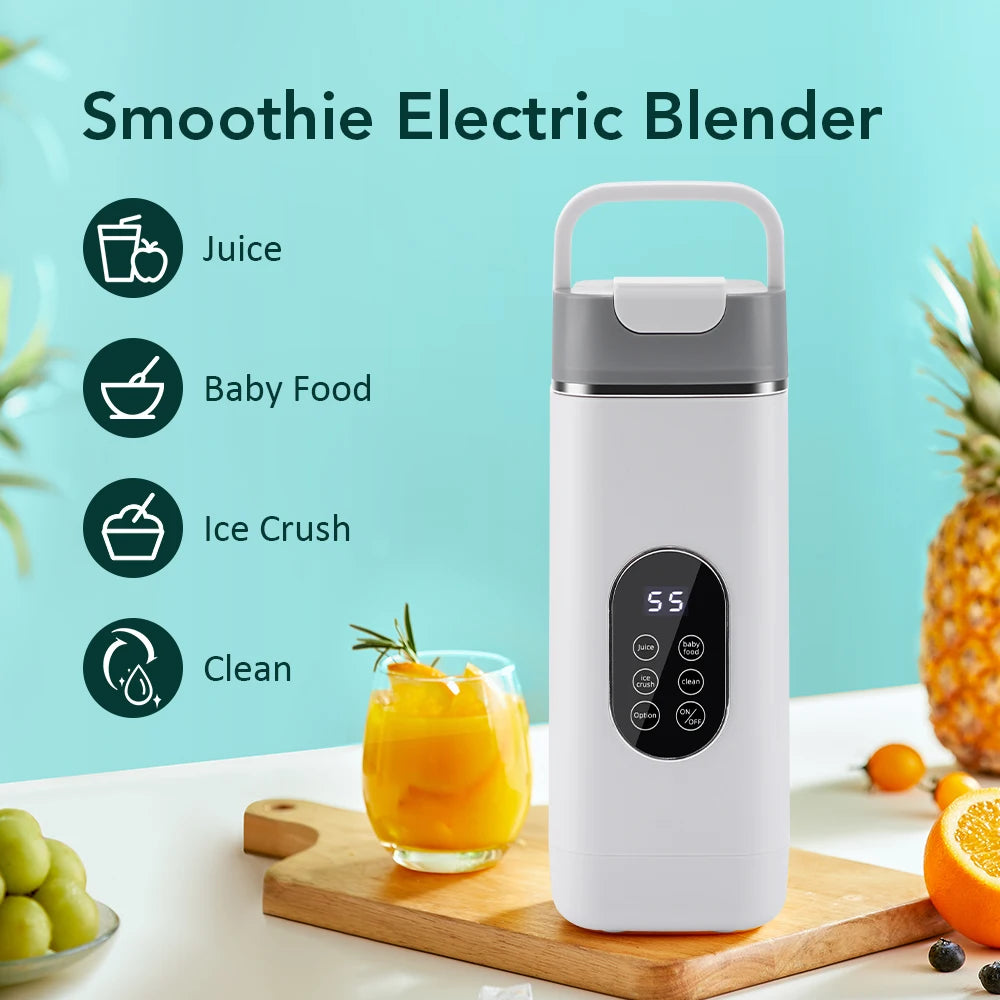 Portable 12-Blade Electric Juicer Cup - 8