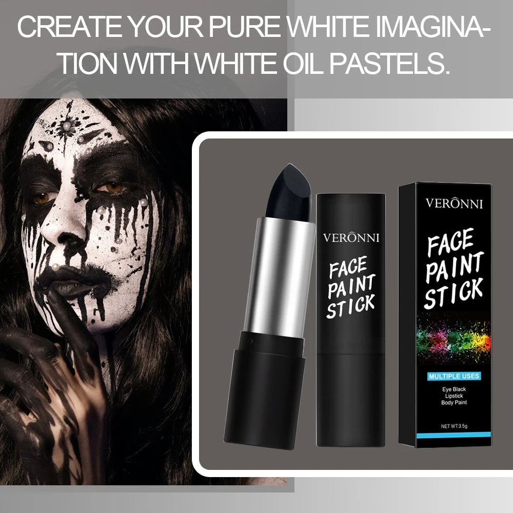 Waterproof Face and Body Paint Sticks for Cosplay and Parties