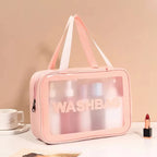 Waterproof Transparent Large Capacity Cosmetic Travel Bag