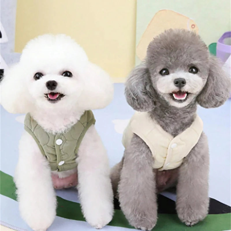 Insulated Winter Vest for Small and Medium Dogs - 1