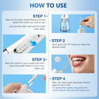 Cordless Portable Water Dental Flosser for Teeth and Braces