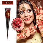 Natural Henna Tattoo Paste for Temporary Body Art