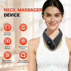Portable Cordless Vibration Neck Massager Wrap