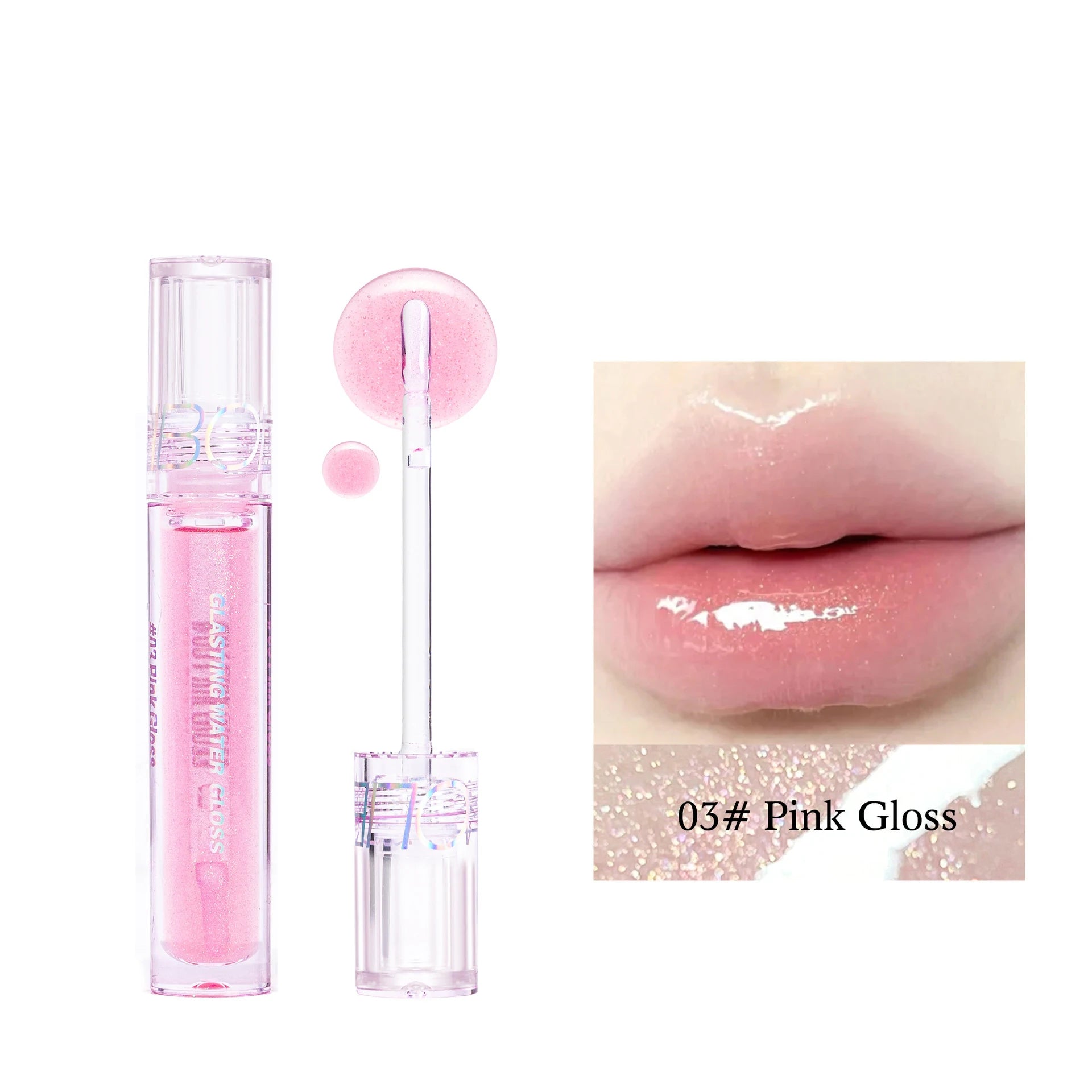 High-Shine Moisturizing Glitter Lip Gloss - 22