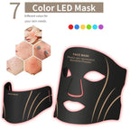7-Color LED Light Therapy Face and Neck Mask