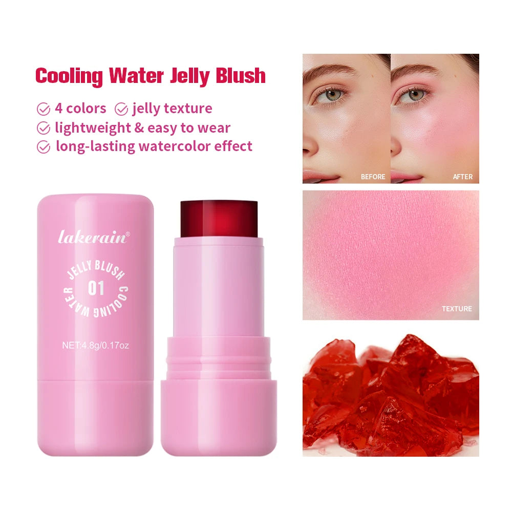 Cooling Water Jelly Tint Stick for Cheeks and Lips - 1