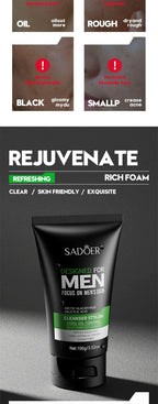 Oil Control Facial Cleanser for Men