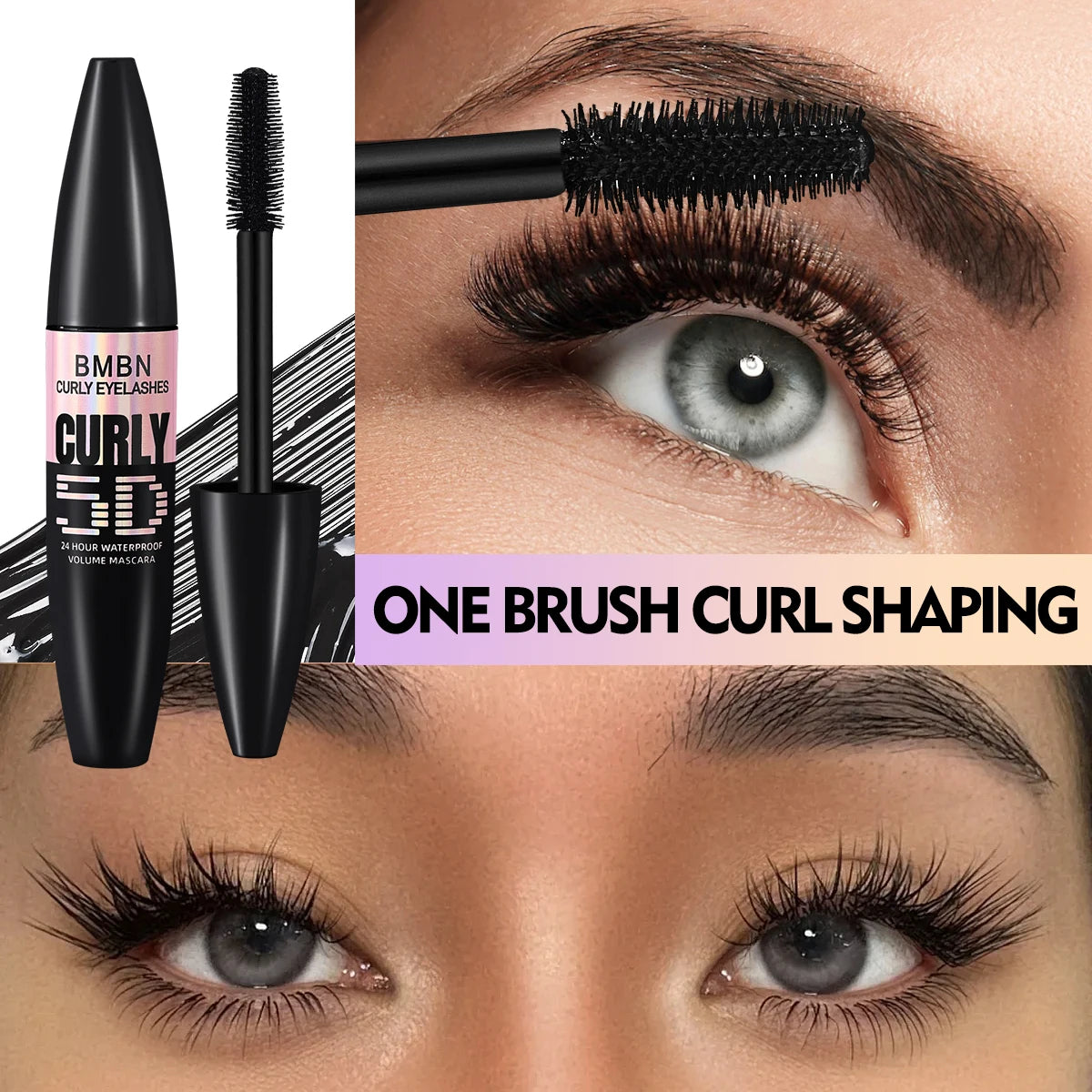 Waterproof 5D Volume and Curling Mascara