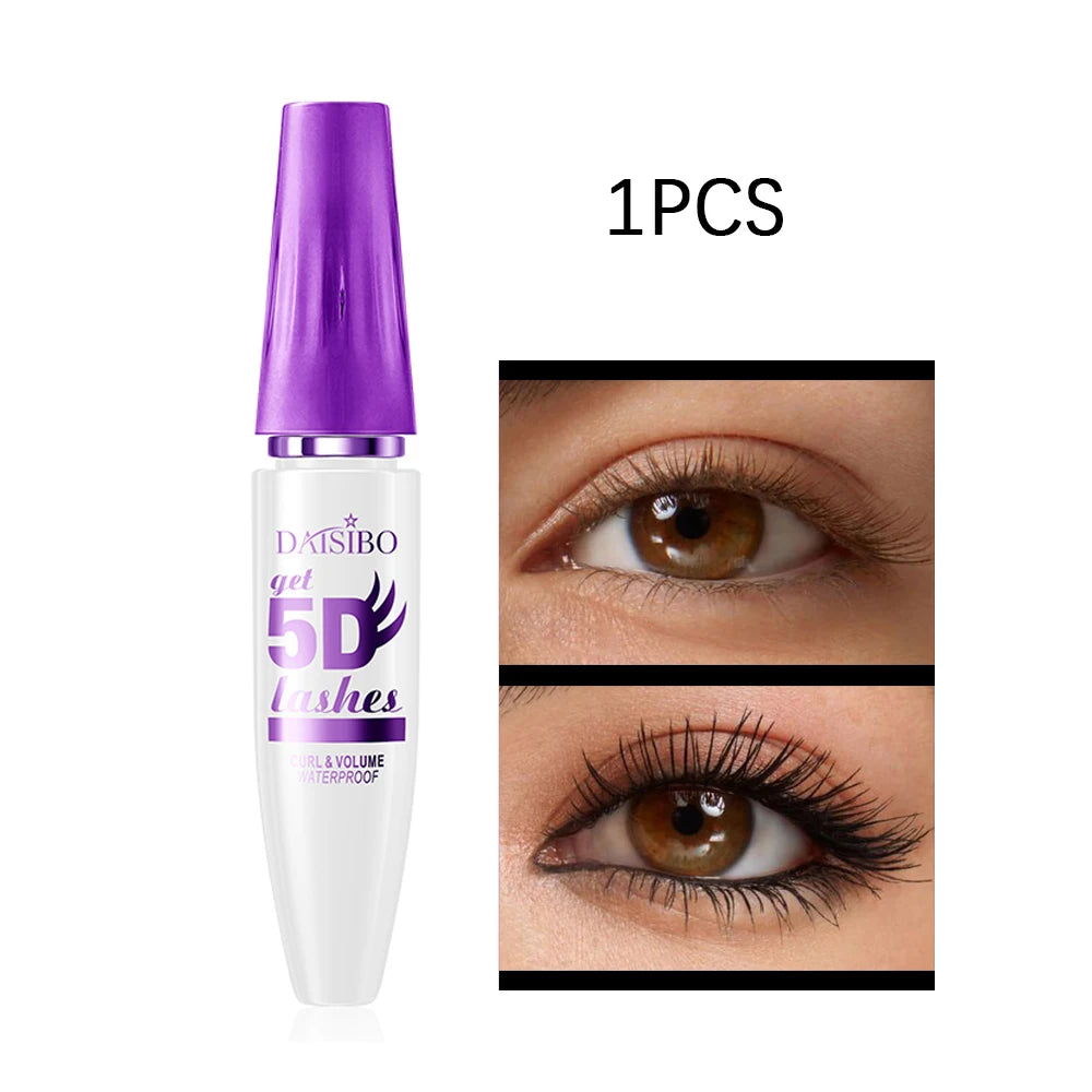 Waterproof Volumizing Mascara for Long Curly Lashes - 7