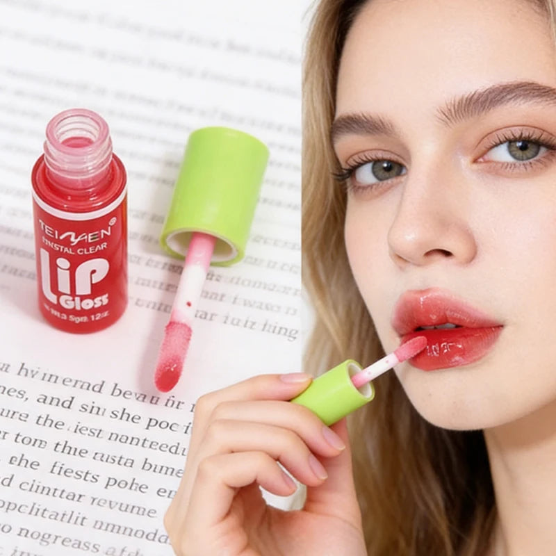 Hydrating Crystal Lip Gloss Set for Smooth Lips - 6