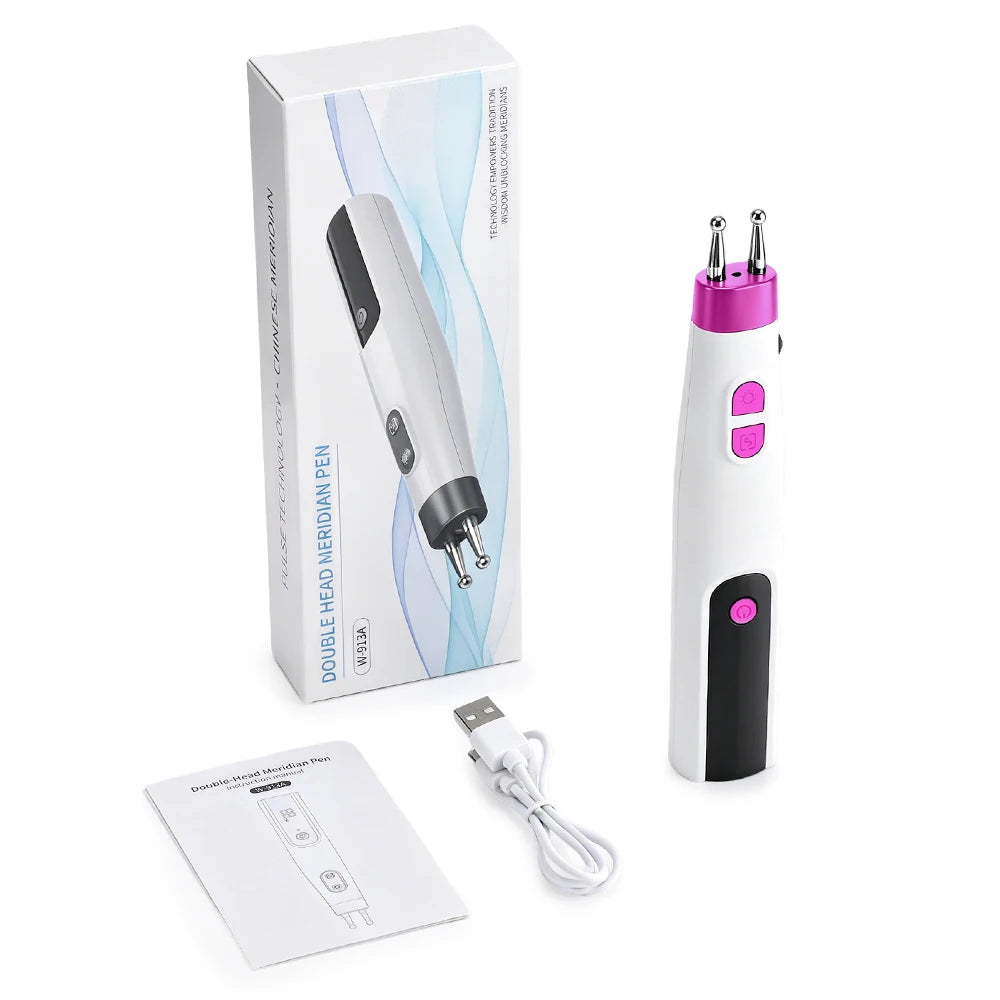 Electric Meridian Massage Pen for Muscle Pain Relief